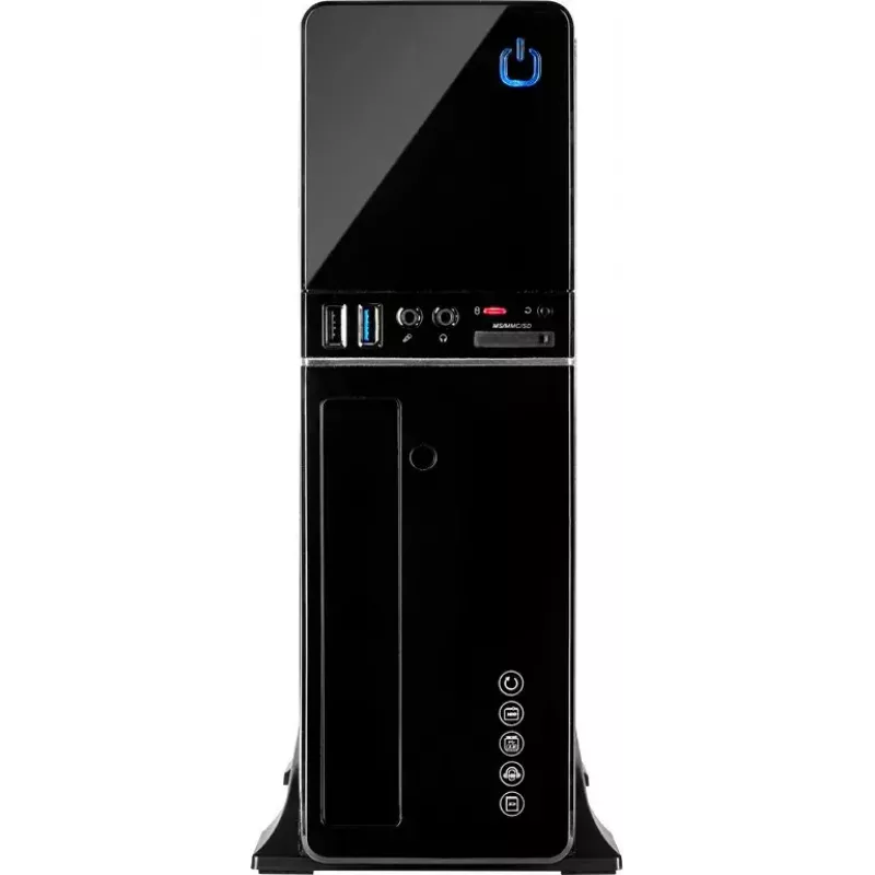 PC-kotelo Inter-Tech IT-607 Desktop musta