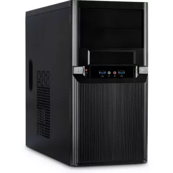 PC-kotelo Inter-Tech TM-515 Micro Tower musta