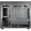 PC Mini-Tower-kotelo INTER-TECH IM-2 Expander, Mini-ITX/Micro ATX, tukee ATX/SFX-virtalähteitä, 2,5 inch ja 3,5 inch asemia, etu-/ylätuuletin 120/140 mm, musta