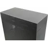 PC Mini-Tower-kotelo INTER-TECH IM-2 Expander, Mini-ITX/Micro ATX, tukee ATX/SFX-virtalähteitä, 2,5 inch ja 3,5 inch asemia, etu-/ylätuuletin 120/140 mm, musta