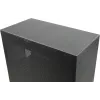 PC Mini-Tower-kotelo INTER-TECH IM-2 Expander, Mini-ITX/Micro ATX, tukee ATX/SFX-virtalähteitä, 2,5 inch ja 3,5 inch asemia, etu-/ylätuuletin 120/140 mm, musta