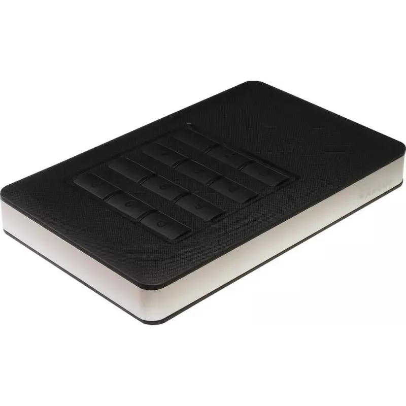 Kiintolevykotelo Inter-Tech GD-25LK01 alumiini musta 2,5 inch