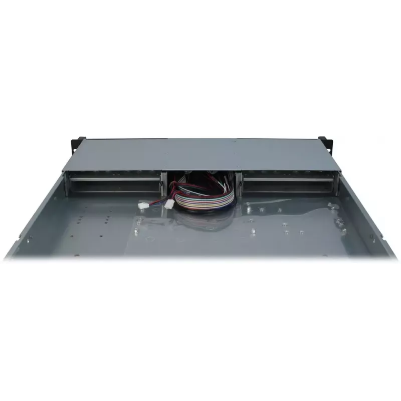 Palvelinkotelo Inter-Tech IPC 1U-10248 rack musta