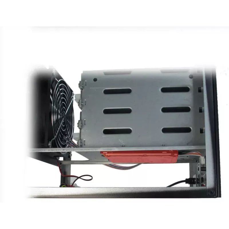 PC-kotelo Inter-Tech SC-4004 Small Form Factor musta