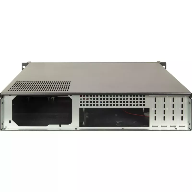 Palvelinrack Inter-Tech 2U-2504 musta 480x527x89mm 60mm tuuletin