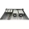 Palvelinrack Inter-Tech 2U-2504 musta 480x527x89mm 60mm tuuletin