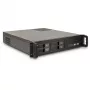 Palvelinrack Inter-Tech 2U-2504 musta 480x527x89mm 60mm tuuletin