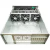 Tietokonekotelo Inter-Tech 4F28 rack musta, hopea
