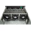 Tietokonekotelo Inter-Tech 4F28 rack musta, hopea