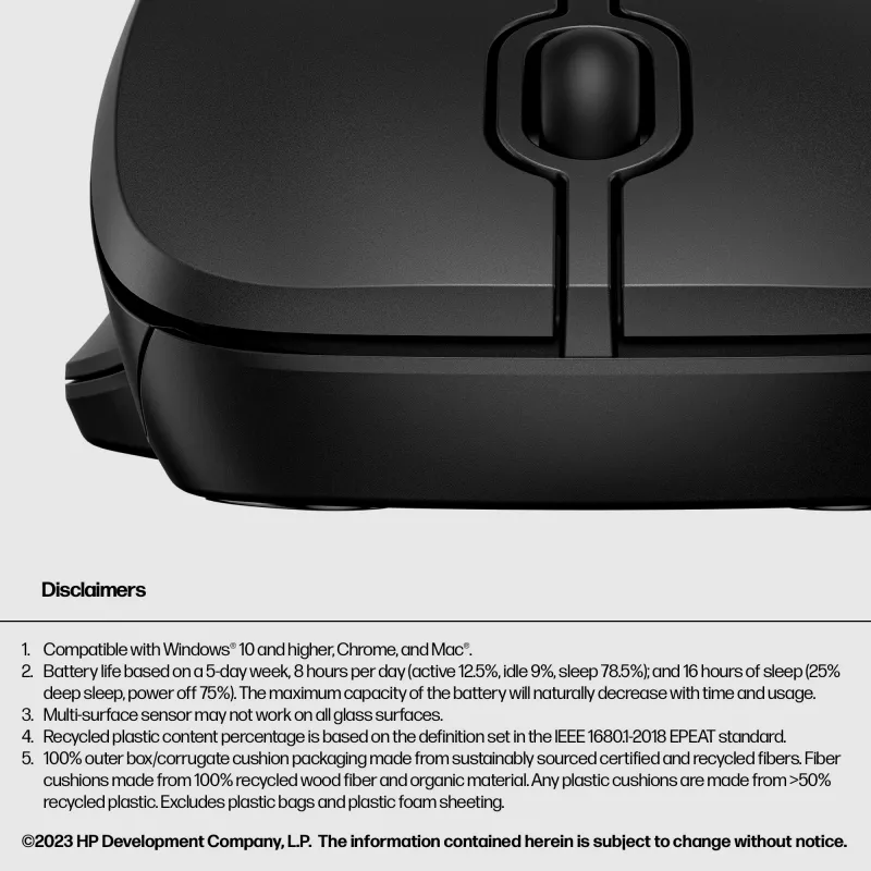 Hiiri HP 255 Dual Wireless -hiiri RF langaton + Bluetooth