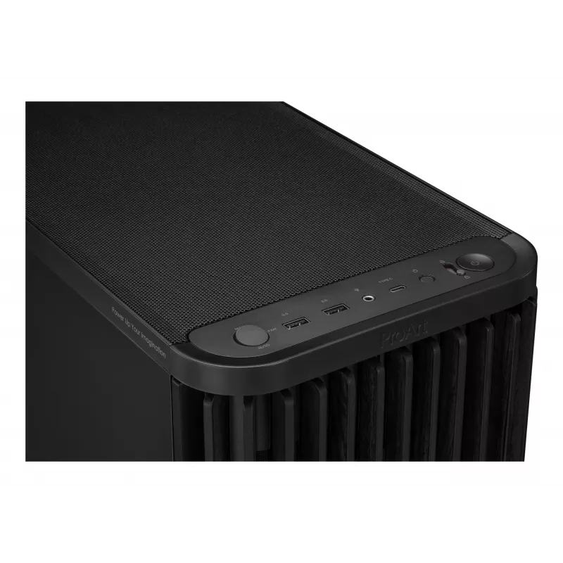 Tietokonekotelo ASUS ProArt PA401 MTL PWM musta, ATX