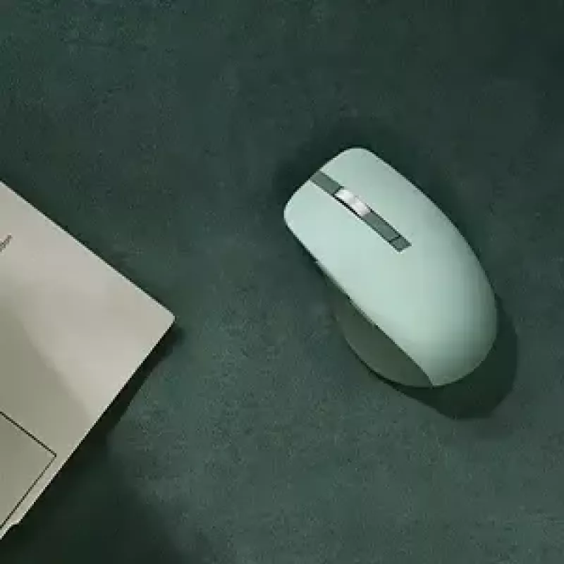 Hiiri ASUS SmartO MD200 Silent Plus – molempikätinen RF langaton + Bluetooth, optinen 4200 DPI, 6 painiketta, vihreä