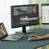 Hiiri ASUS SmartO MD200 Silent Plus – molempikätinen RF langaton + Bluetooth, optinen 4200 DPI, 6 painiketta, vihreä