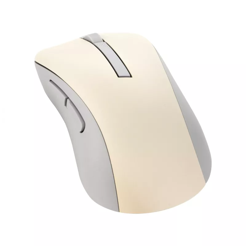 ASUS Marshmallow MD102 langaton toimistohiiri, RF + Bluetooth, optinen, 1600 DPI, oikeakätisille, beige