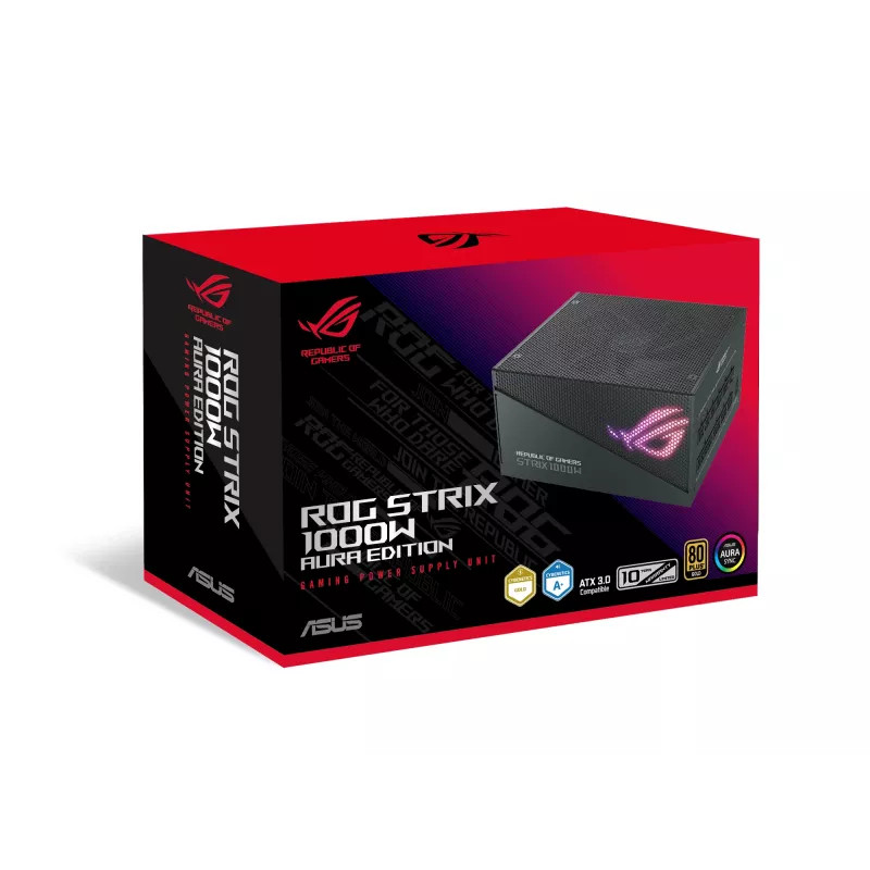 ASUS ROG Strix 1000W Gold Aura Edition virtalähde 20+4 pin ATX ATX musta