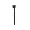 Pistorasiamoduuli USB-A + USB-C Bachmann 917.227 musta IP20 250V