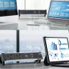 Bachmann 917.229 CM porttitoistinmoduuli, USB-C PD 100 W, 2x USB-A, Mini DisplayPort, RJ45