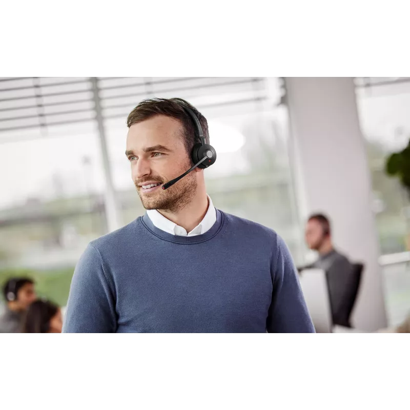 Jabra Engage 55 MS Stereo kuulokemikrofoni langaton panta toimisto/callcenter USB Type-A musta