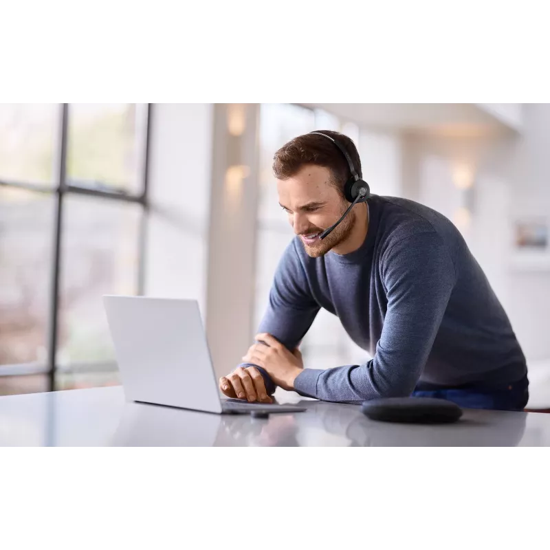 Jabra Engage 55 MS Stereo kuulokemikrofoni langaton panta toimisto/callcenter USB Type-A musta