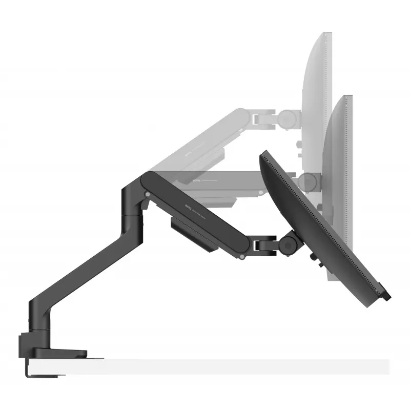 Monitoriteline BenQ BSH01 — Ergo Arm korkeussäädettävä, VESA-yhteensopiva, musta