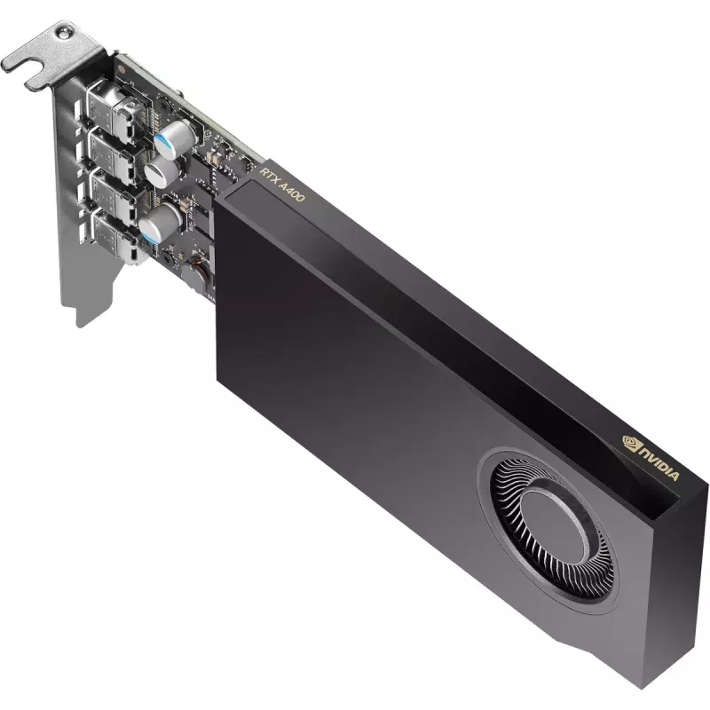 HP NVIDIA RTX A400 4GB GDDR6 näytönohjain, 4x Mini DisplayPort (9U277AA)