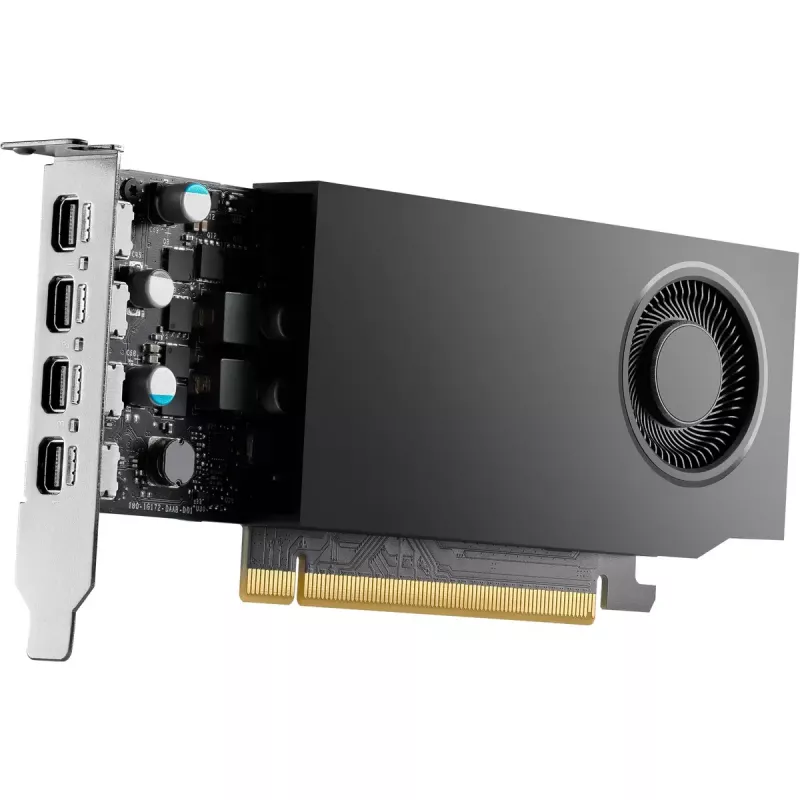 HP NVIDIA RTX A400 4GB GDDR6 näytönohjain, 4x Mini DisplayPort (9U277AA)