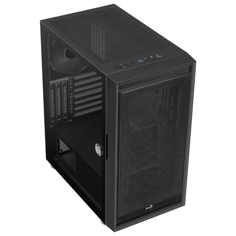 Aerocool GRAPHITEV1 tietokonekotelo mesh-etupaneelilla