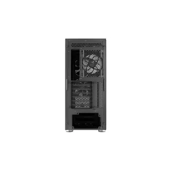 PC-kotelo AEROCOOL Interstellar Midi Tower musta — ATX, tukee jopa 362 mm GPU, 163 mm CPU-jäähdytin, 3x120/360 mm etujäähdytin