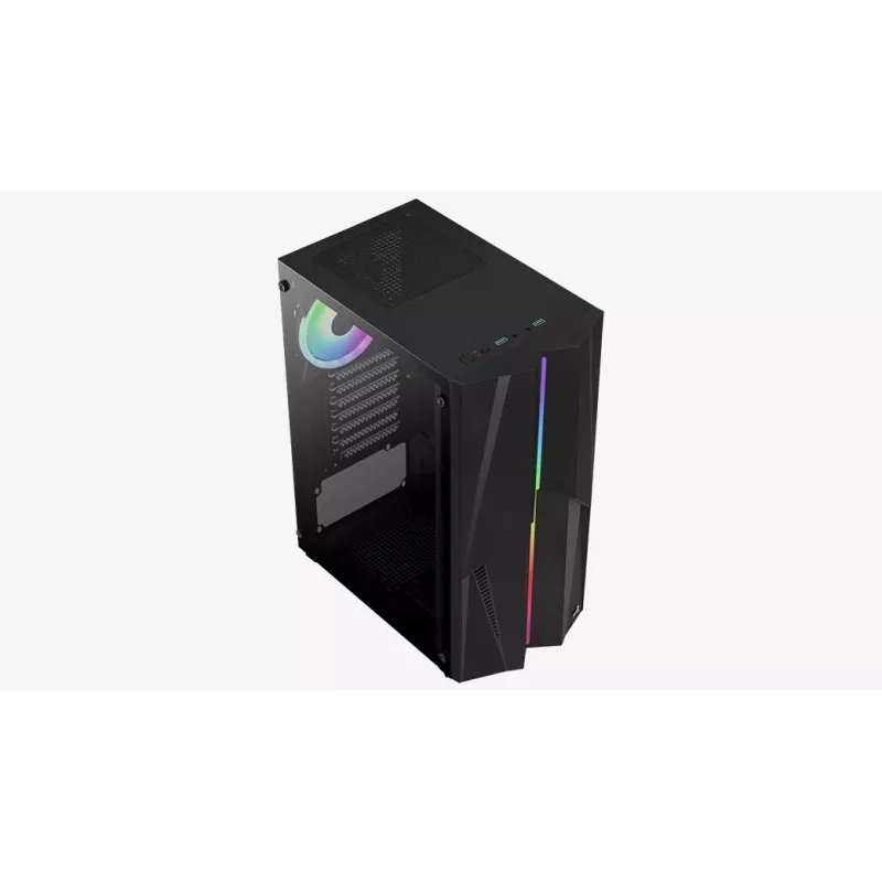 Aerocool Mecha-G-BK-v2 Midi Tower musta