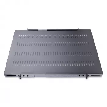 StarTech.com 1U 4-pylväs säädettävä tuuletettu palvelinrack-hylly - 330lbs(150 kg) - 19.5-38in säädettävä asennussyvyys yleiskäyttöinen tarjotin 19 tuuman AV/verkkolaitteiden rackiin - 27.5in syvä