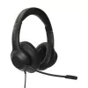 Targus AEH102GL kuulokemikrofoni johdollinen panta puhelut/musiikki USB Type-A musta