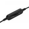 Targus AEH102GL kuulokemikrofoni johdollinen panta puhelut/musiikki USB Type-A musta