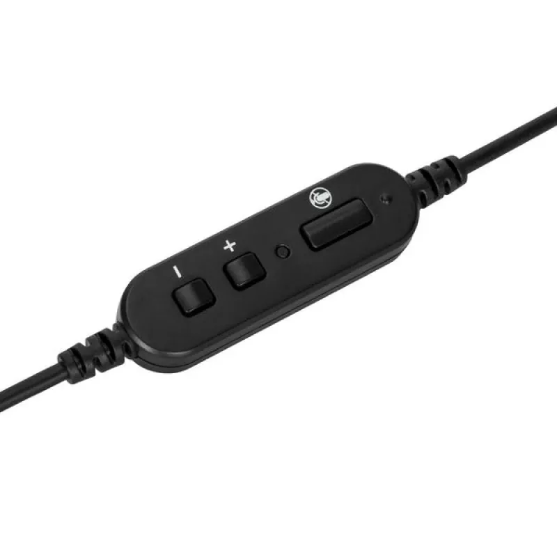 Targus AEH102GL kuulokemikrofoni johdollinen panta puhelut/musiikki USB Type-A musta