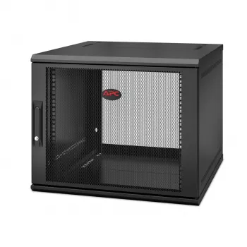 APC NetShelter WX AR109SH6, 9U, 19 tuuman patch-kaappi, seinäasennus, esikoottu, 600 mm syvä