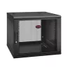 APC NetShelter WX AR109SH6, 9U, 19 tuuman patch-kaappi, seinäasennus, esikoottu, 600 mm syvä