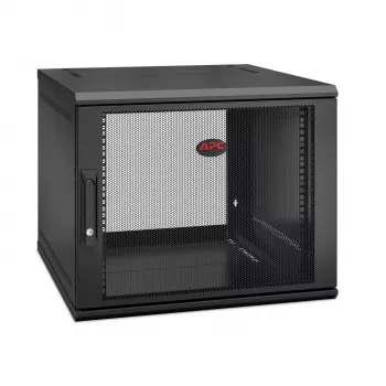 APC NetShelter WX AR109SH6, 9U, 19 tuuman patch-kaappi, seinäasennus, esikoottu, 600 mm syvä