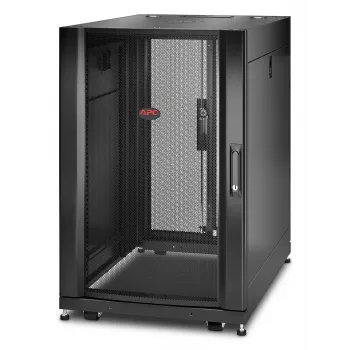 APC NetShelter SX, palvelinkoteloteline, 18U, musta, 925H x 600W x 900D mm