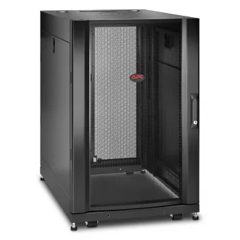 APC NetShelter SX, palvelinkoteloteline, 18U, musta, 925H x 600W x 900D mm