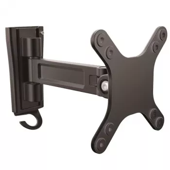 StarTech.com seinäkiinnitys näyttövarsi - yksinivel, 15 kg, 33 cm (13 tuumaa), 68,6 cm (27 tuumaa), 75 x 75 mm, 100 x 100 mm, musta
