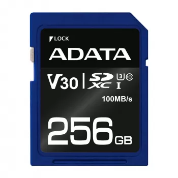 ADATA ASDX256GUI3V30S-R muistikortti 256 GB SDXC UHS-I Class 10