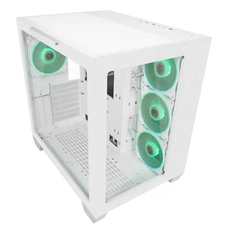 PC-kotelo LC-Power Gaming 807W Midi Tower valkoinen