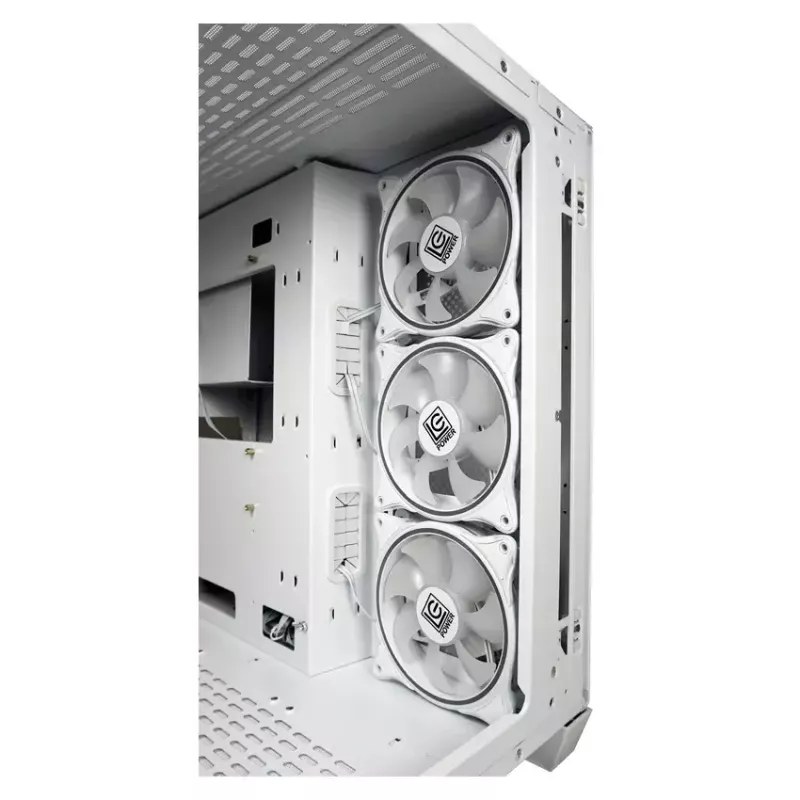 PC-kotelo LC-Power Gaming 807W Midi Tower valkoinen