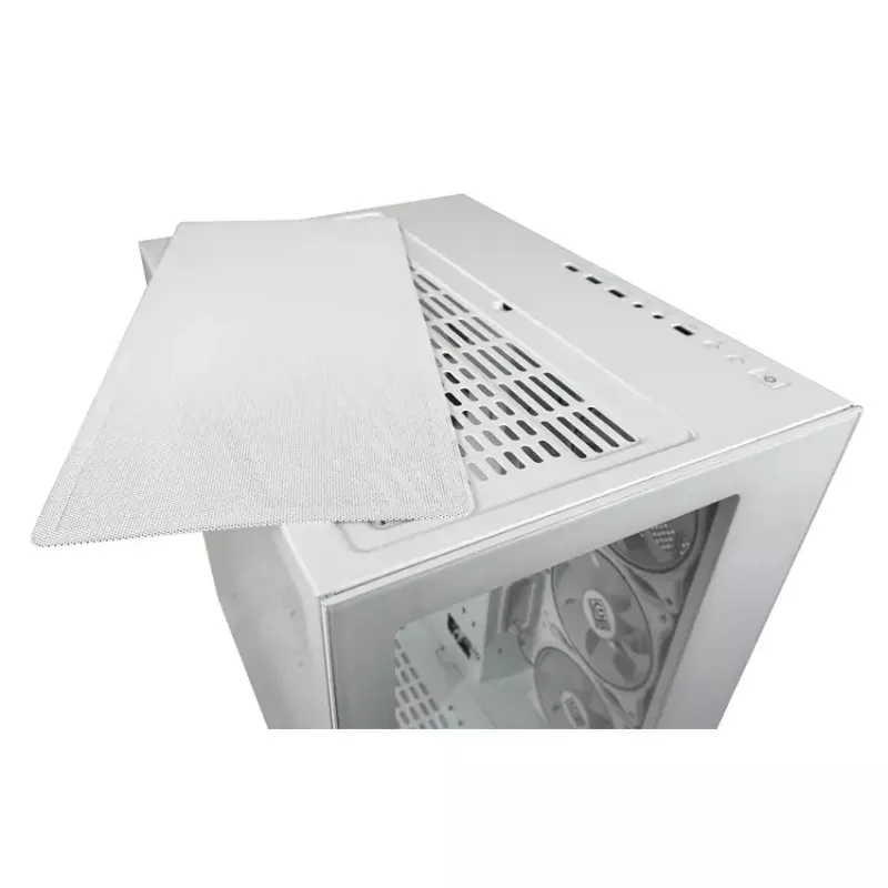 PC-kotelo LC-Power Gaming 807W Midi Tower valkoinen