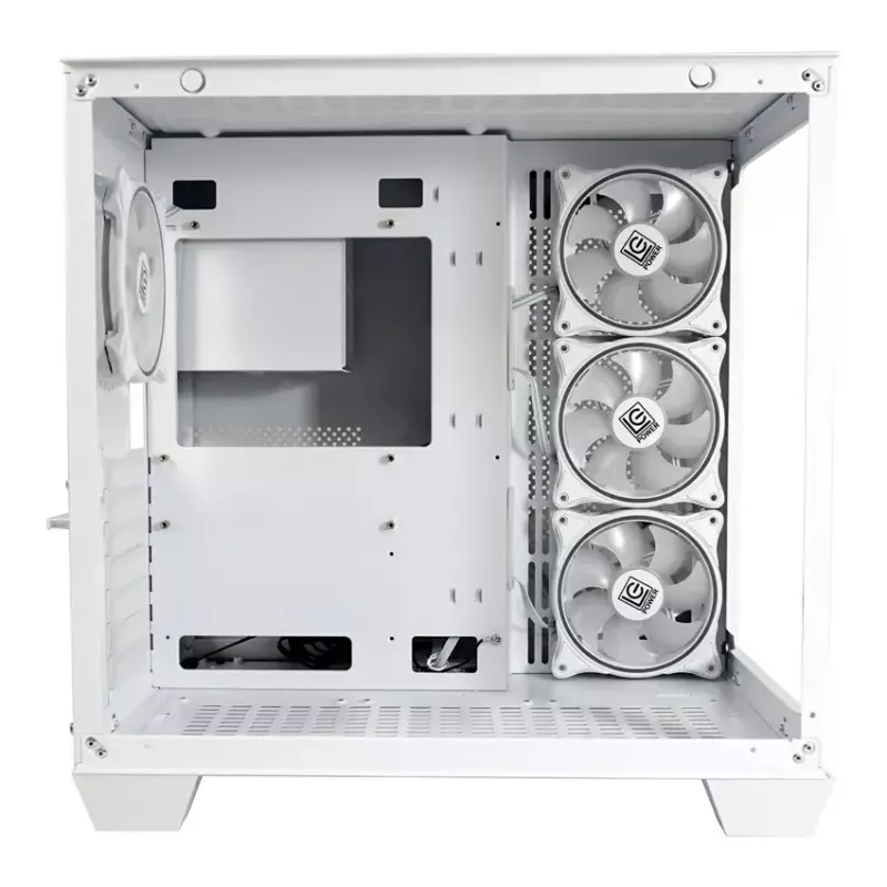 PC-kotelo LC-Power Gaming 807W Midi Tower valkoinen