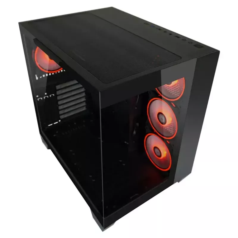 PC-kotelo LC-Power 809B Midi Tower musta