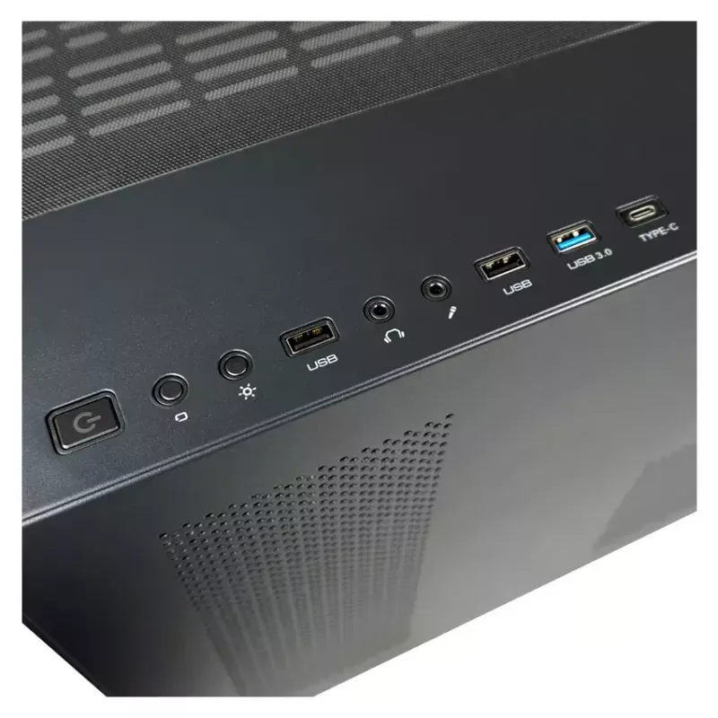PC-kotelo LC-Power 809B Midi Tower musta