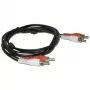 Microconnect AUDCC5 audiokaapeli 5 m 2 x RCA musta