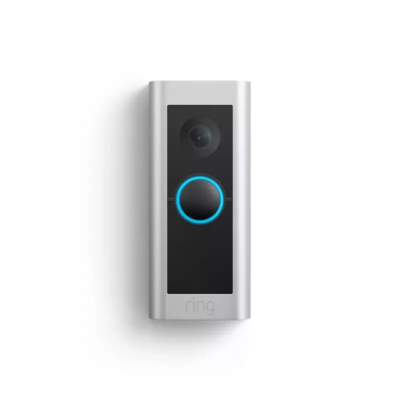 Amazon Ring Battery Video Doorbell Pro B0B2BNM4PV älykäs videoovikello, Wi-Fi, HD+-video, yönäkö, kaksisuuntainen ääni