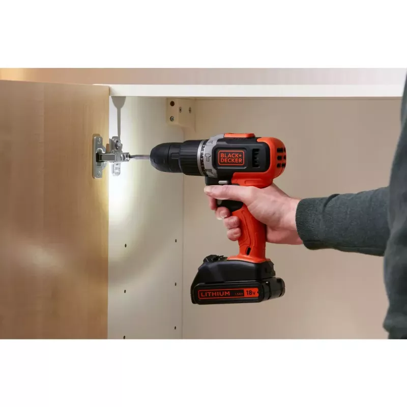 Porakone Black & Decker BCD003C2K-QW 1 kpl