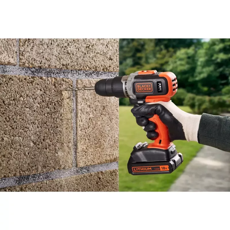 Porakone Black & Decker BCD003C2K-QW 1 kpl